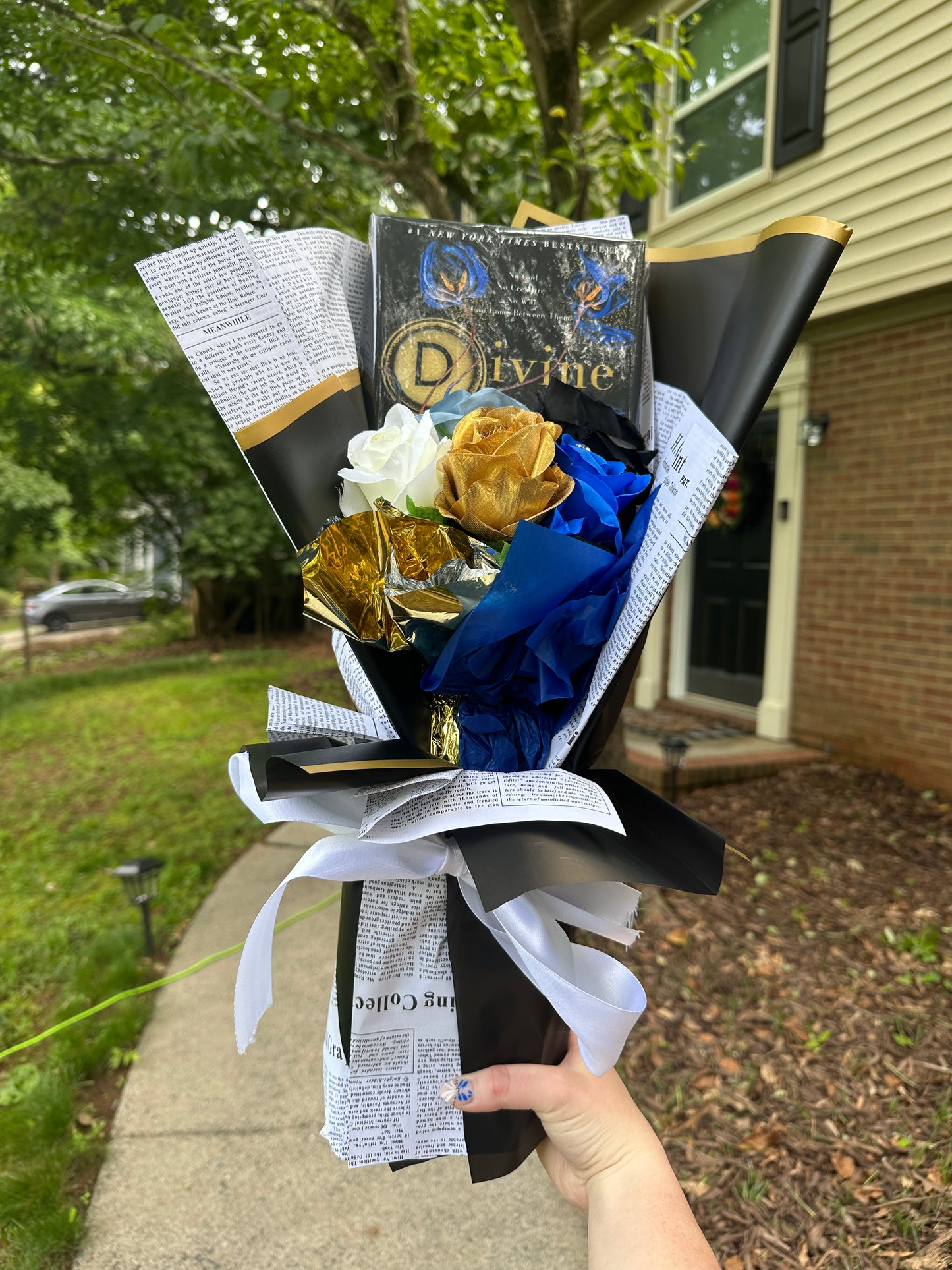 Divine Rivals Book Bouquet